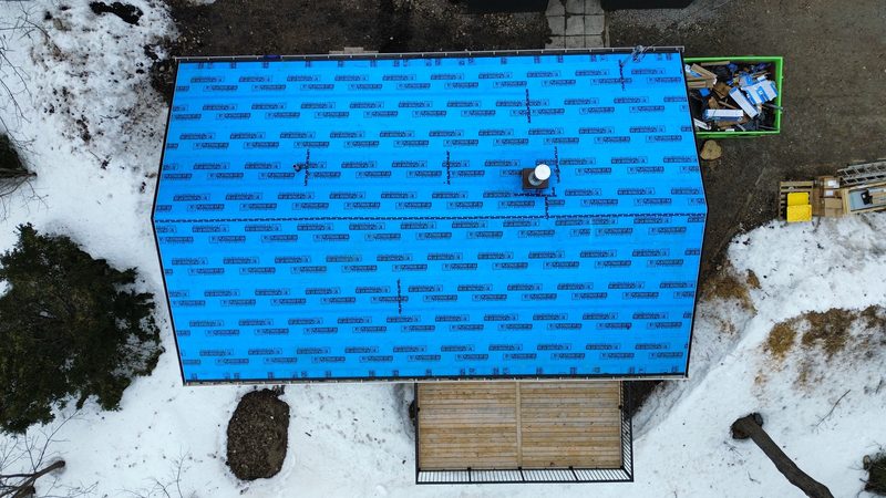 Ice and water shield installation on full tear-off