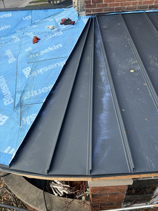 Tapered panels detail