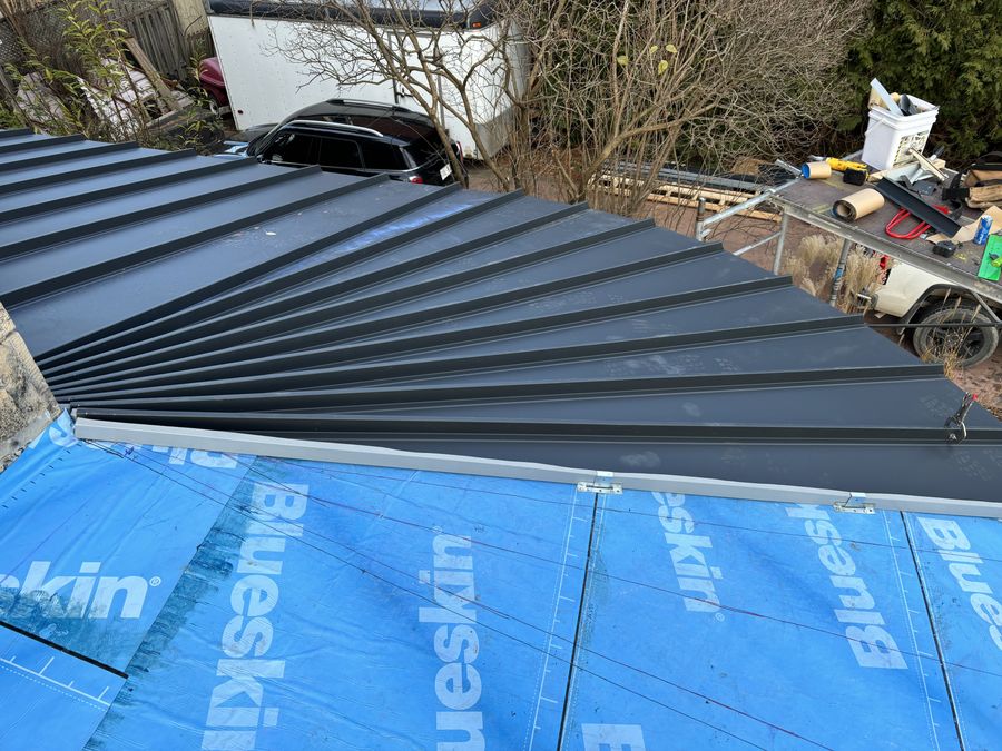 Tapered panels fan