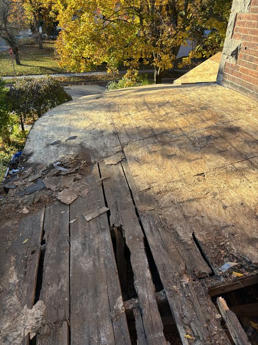 Rotted deck
