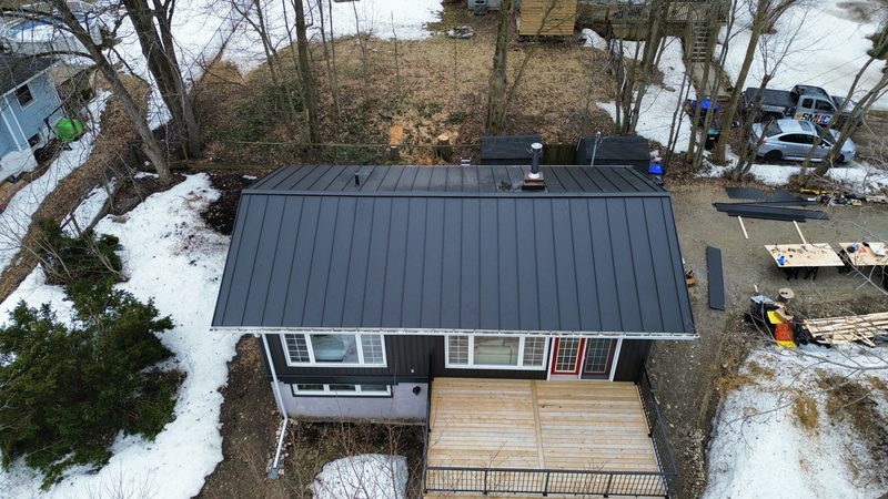 Residential standing seam — Simcoe County